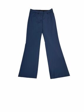 Express Navy Flare Leg Dress Pants
